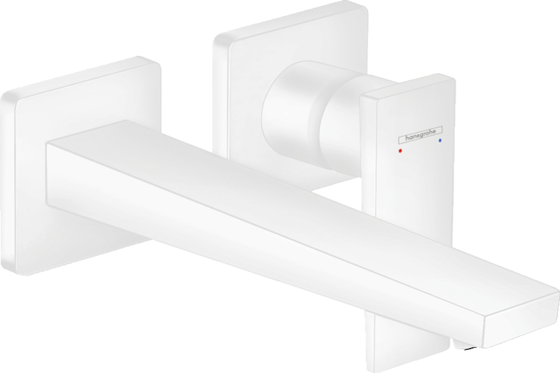 HansGrohe Metropol Tek Kollu Lavabo Bataryası Çubuk Volan, Ankastre Duvara Monte, 22.5 Cm Gaga İle - 32526700 - 1