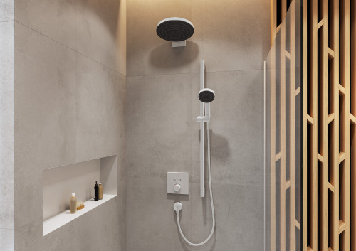 HansGrohe Pulsify Duvar Bağlantısı Tepe Duşu 260 İçin - 24149700 - HANSGROHE