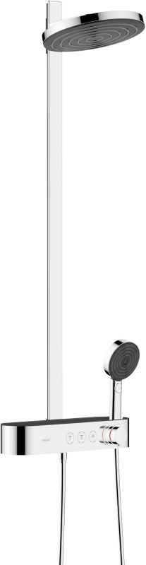 HansGrohe Pulsify S Duş Kolonu 260 2Jet, Ecosmart, Showertablet Select 400 İle - 24241000 - 1