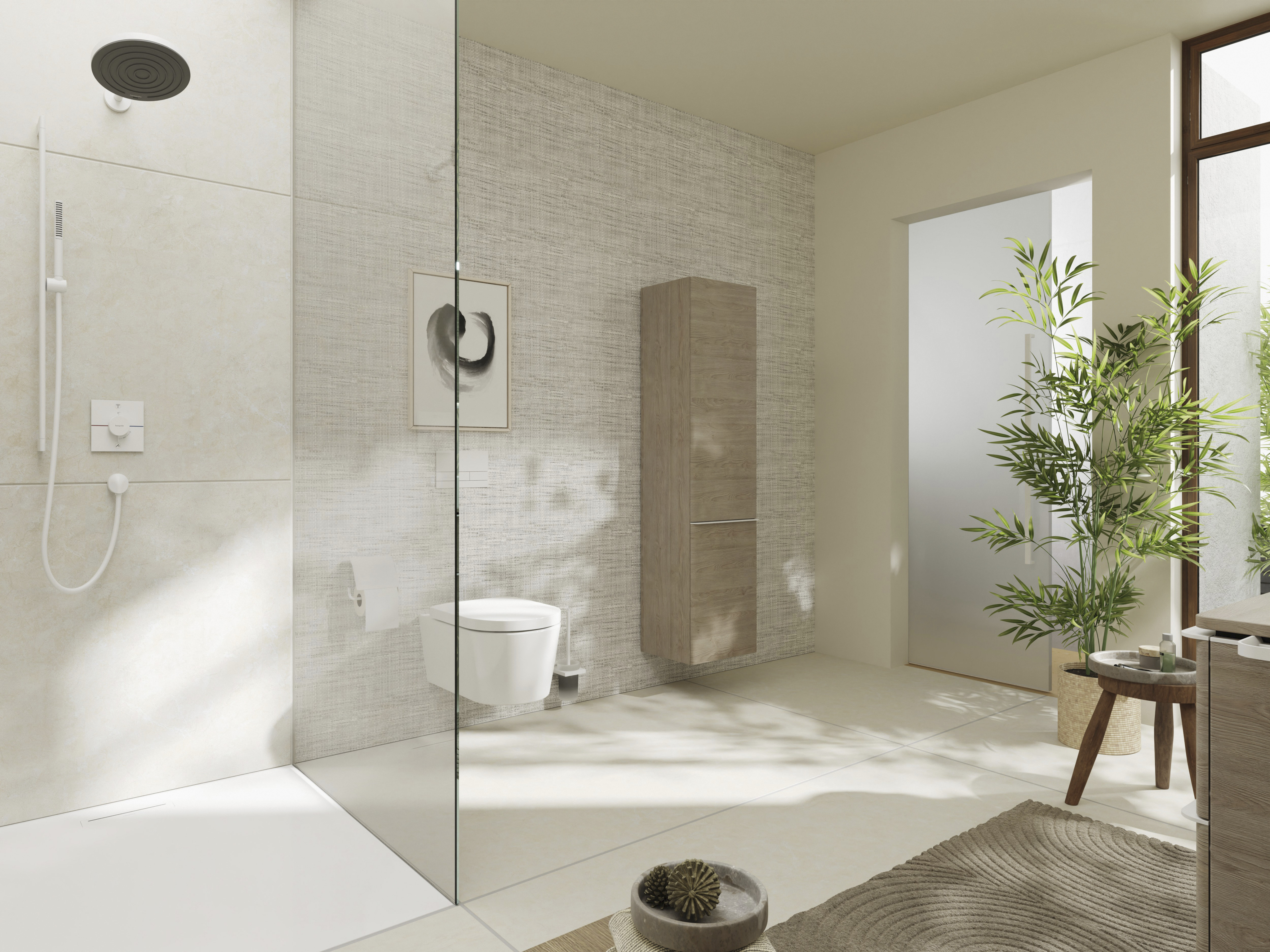 HansGrohe Pulsify S Tepe Duşu 260 1Jet Ecosmart - 24141700 - 1
