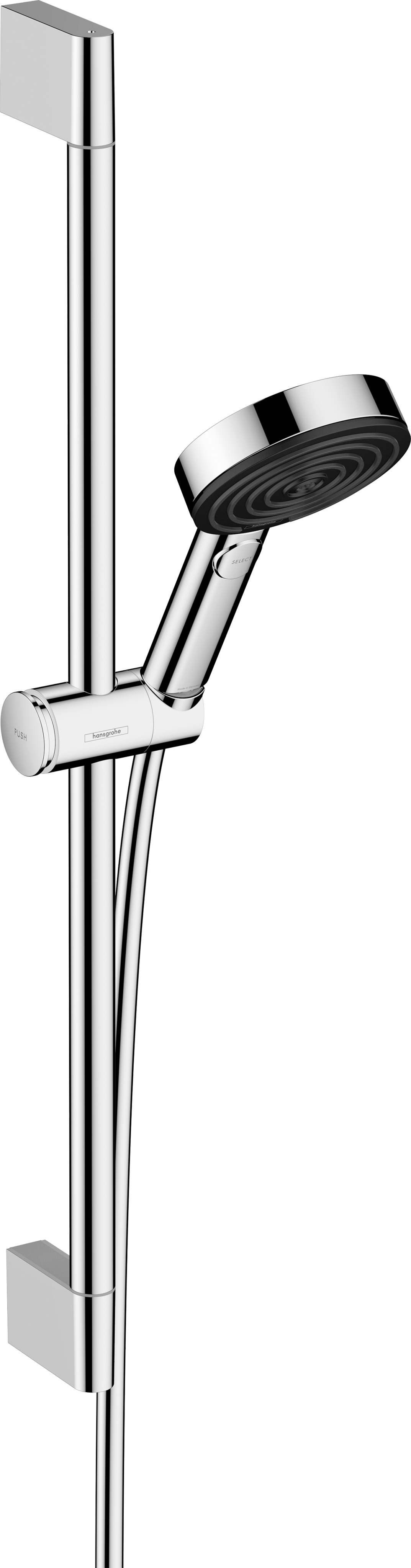 HansGrohe Pulsify Select S Duş Seti 105 3Jet Relaxation, 65 Cm Duş Barı İle - 24160000 - 1