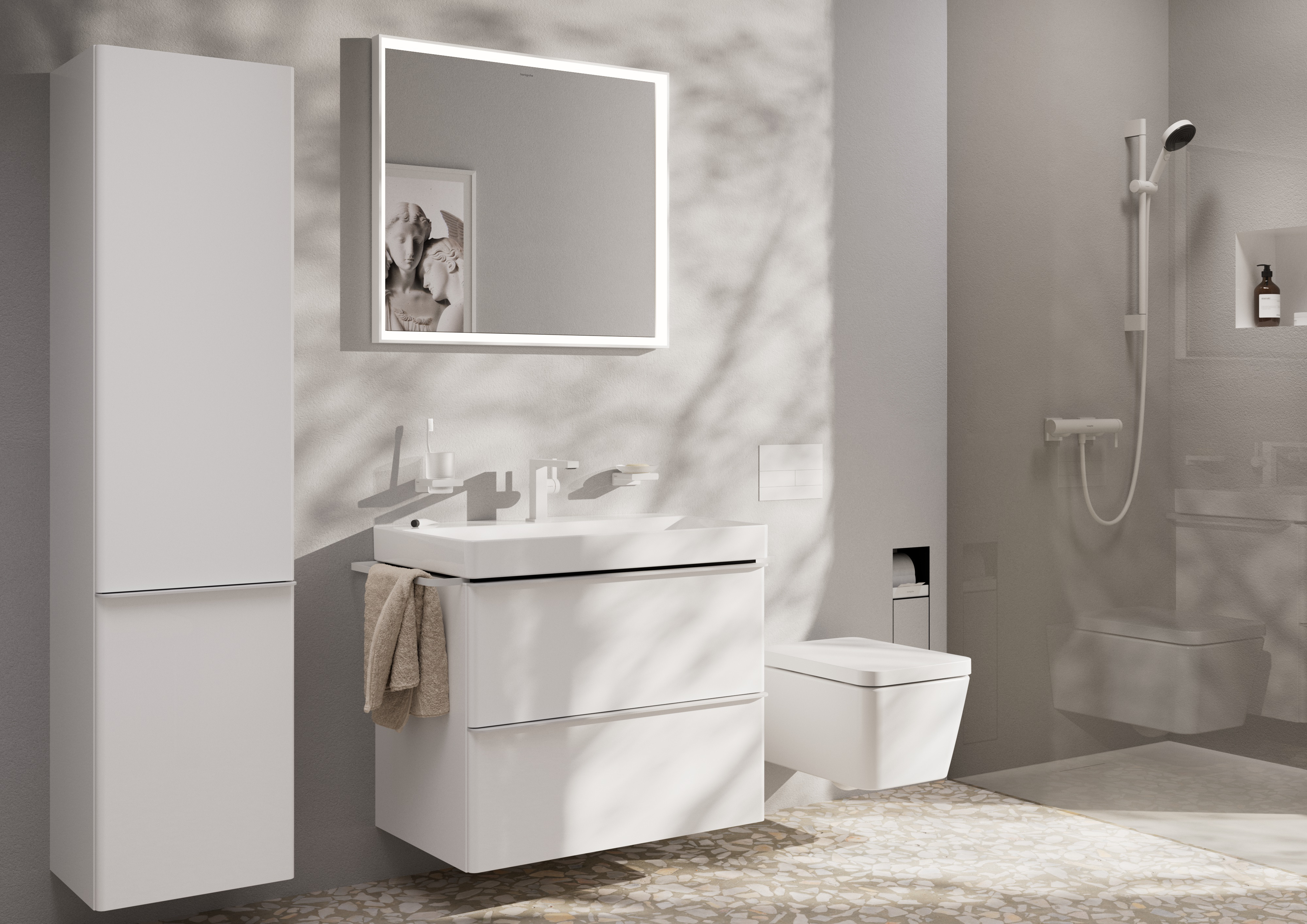 HansGrohe Pulsify Select S Duş Seti 105 3Jet Relaxation, 65 Cm Duş Barı İle - 24160700 - 4
