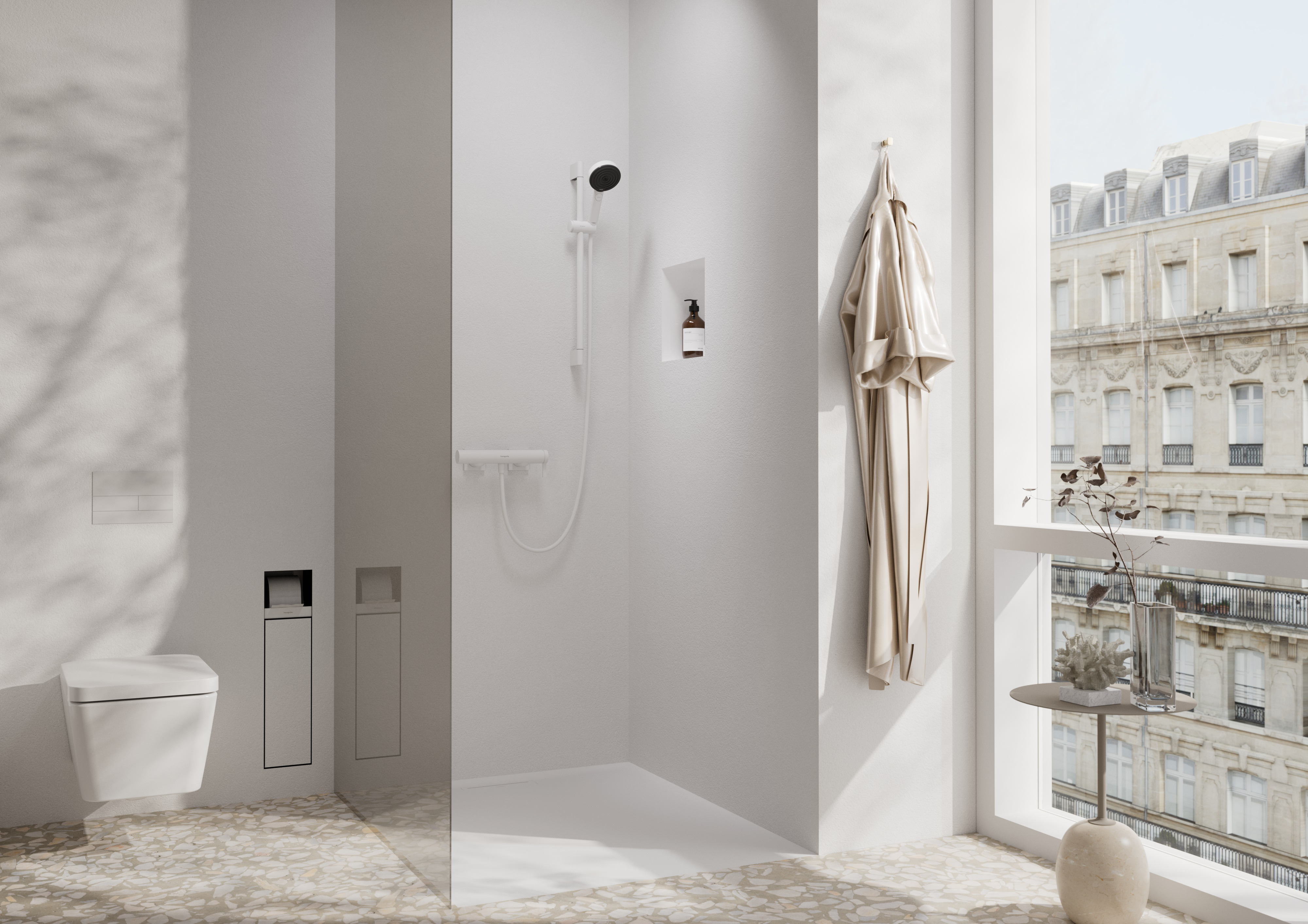 HansGrohe Pulsify Select S Duş Seti 105 3Jet Relaxation, 65 Cm Duş Barı İle - 24160700 - 6
