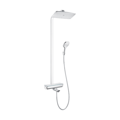 HansGrohe Raindance E Duş Kolonu 360 1 Jet, Banyo Termostat İle - 27113000 - 1