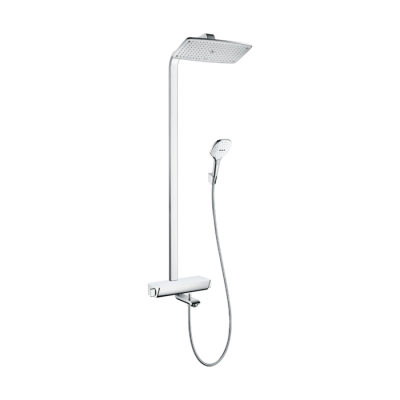 HansGrohe Raindance E Duş Kolonu 360 1 Jet, Banyo Termostat İle - 27113400 - 1