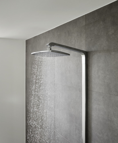 HansGrohe Raindance E Duş Kolonu 360 1 Jet, Ecosmart, 9 Lt/Dk, Termostat İle - 27286000 - 2