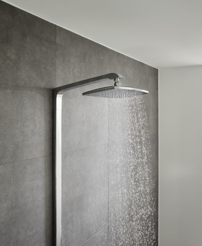 HansGrohe Raindance E Duş Kolonu 360 1 Jet, Ecosmart, 9 Lt/Dk, Termostat İle - 27286000 - 3