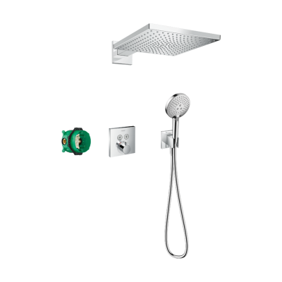 HansGrohe Raindance E Duş Sistemi 300 1Jet Showerselect Square İle - 27952000 - 1