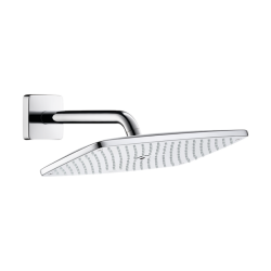 HansGrohe Raindance E Tepe Duşu 360 1 Jet, 24 Cm Duş Dirseği İle - 27371000 - 1