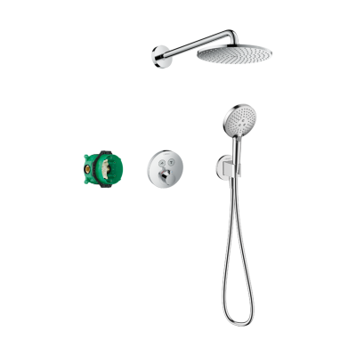 HansGrohe Raindance S Duş Sistemi 240 1Jet Powderrain, Showerselect S İle - 27951000 - 1