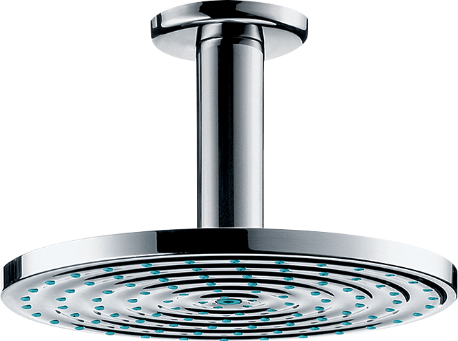 HansGrohe Raindance S Tepe Duşu 180 1 Jet, Tavan Bağlantısı İle - 27478000 - 1