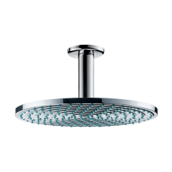 HansGrohe Raindance S Tepe Duşu 240 1 Jet, Ecosmart, 9 Lt/Dk, Tavan Bağlantısı İle - 27463000 - 1