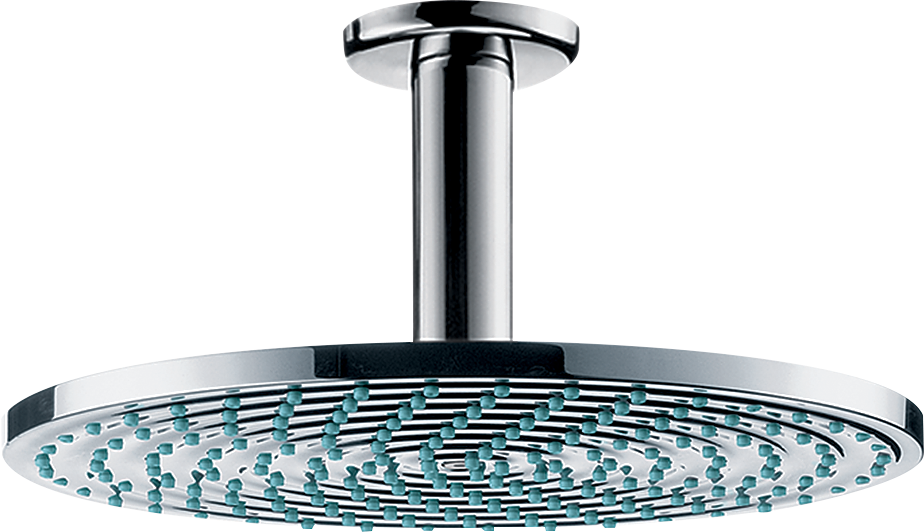 HansGrohe Raindance S Tepe Duşu 240 1 Jet, Ecosmart, 9 Lt/Dk, Tavan Bağlantısı İle - 27463000 - 1
