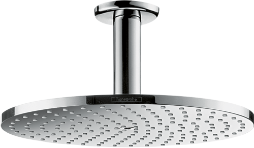HansGrohe Raindance S Tepe Duşu 240 1 Jet, Powderrain, Tavan Bağlantısı İle - 27620000 - HANSGROHE