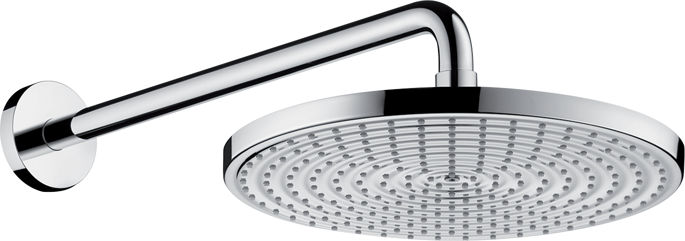 HansGrohe Raindance S Tepe Duşu 300 1 Jet, 46 Cm Duş Dirseği İle - 27492000 - 1