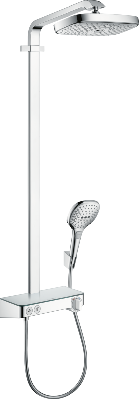 HansGrohe Raindance Select E Duş Kolonu 300 2 Jet, Ecosmart, 9 Lt/Dk, Showertablet Select 300 İle - 27283000 - HANSGROHE