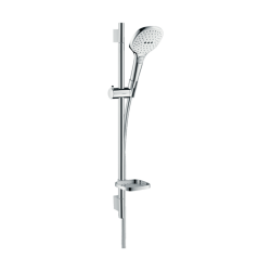 HansGrohe Raindance Select E Duş Seti 120 3 Jet, 65 Cm Duş Barı Ve Sabunluk İle - 26620400 - 1