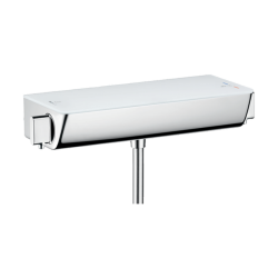 HansGrohe Raindance Select S Aplike Duş Sistemi 150 3Jet, Ecostat Select Termostat Ve 65 Cm Duş Barı İle - 27036400 