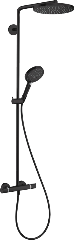 HansGrohe Raindance Select S Duş Kolonu 240 1 Jet, Powderrain, Termostat İle - 27633670 - 1