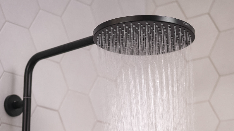 HansGrohe Raindance Select S Duş Kolonu 240 1 Jet, Powderrain, Termostat İle - 27633670 - 3