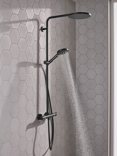 HansGrohe Raindance Select S Duş Kolonu 240 1 Jet, Powderrain, Termostat İle - 27633670 - 6