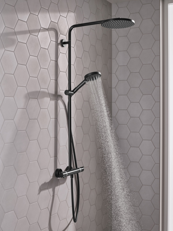 HansGrohe Raindance Select S Duş Kolonu 240 1 Jet, Powderrain, Termostat İle - 27633670 - 6
