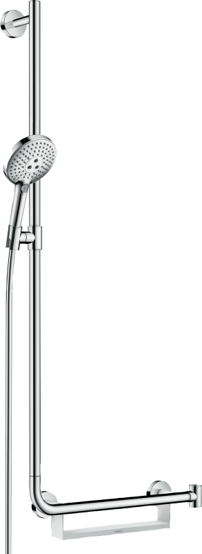 HansGrohe Raindance Select S Duş Seti 120 3 Jet, 110 Cm Sol Duş Barı İle - 26324000 - 1