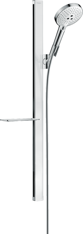 HansGrohe Raindance Select S Duş Seti 120 3 Jet, 90 Cm Duş Barı Ve Sabunluk İle - 27648400 - 1