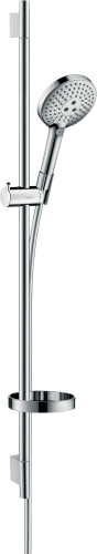 HansGrohe Raindance Select S Duş Seti 120 3 Jet, Ecosmart, 9Lt/Dk, 90 Cm Duş Barı Ve Sabunluk İle - 26633000 - 1