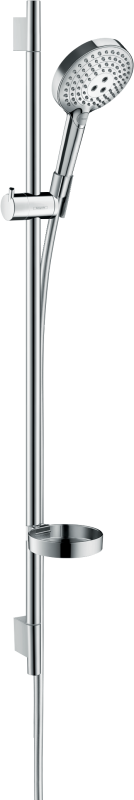 HansGrohe Raindance Select S Duş Seti 120 3 Jet, Powderrain, 90 Cm Duş Barı İle - 27667000 - 1