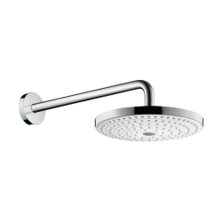 HansGrohe Raindance Select S Tepe Duşu 240 2 Jet, Ecosmart, 9 Lt/Dk, Duş Dirseği İle - 26470400 