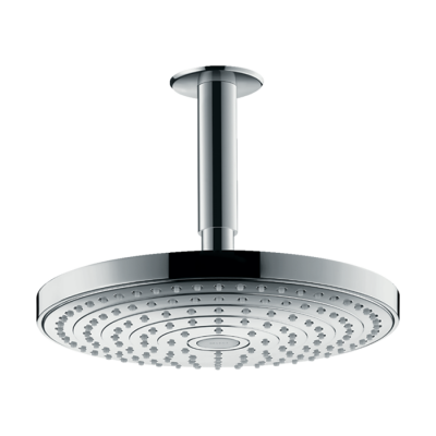 HansGrohe Raindance Select S Tepe Duşu 240 2 Jet, Tavan Bağlantısı İle - 26467000 - 1