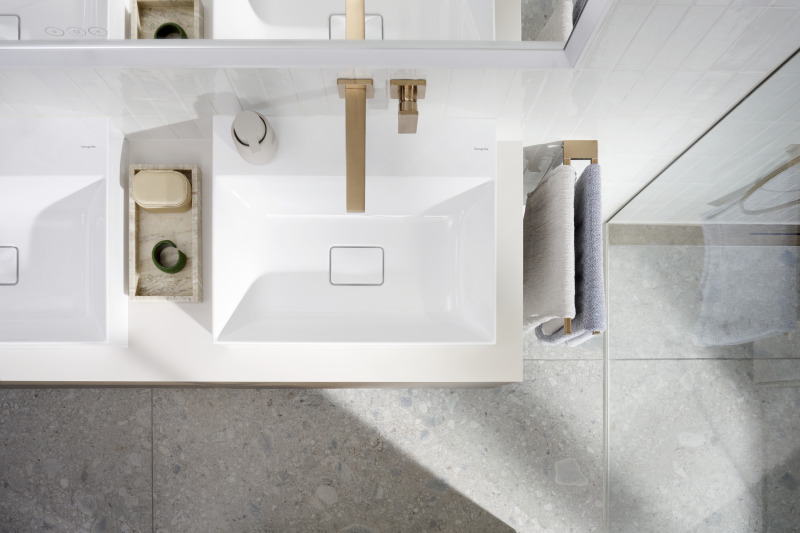 HansGrohe Raindrain Flex Duş Kanalı 1200 Kesilebilir Duvara Montaj - 56054140 - 2