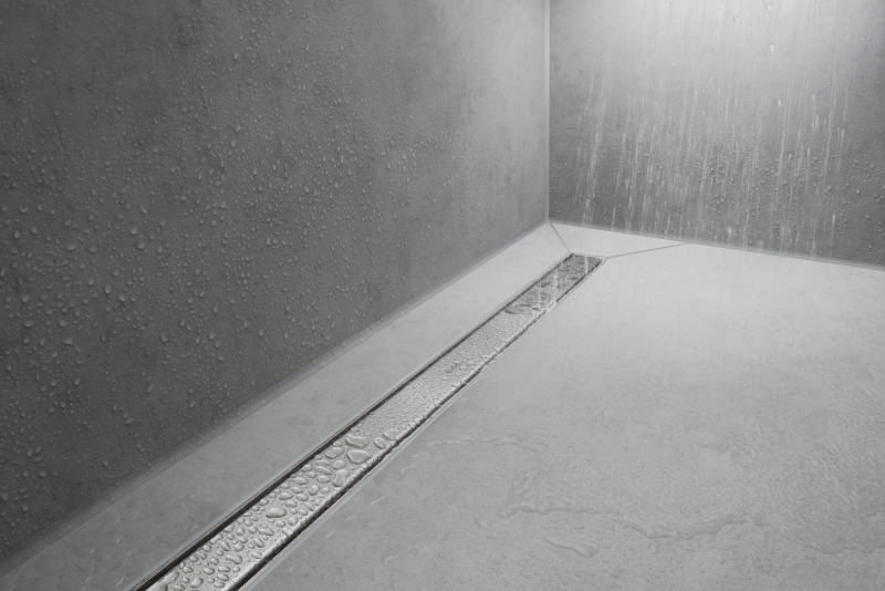 HansGrohe Raindrain Match Duş Kanalı 700 Yüksekliği Ayarlanabilir Çerçeveli - 56037800 - 2