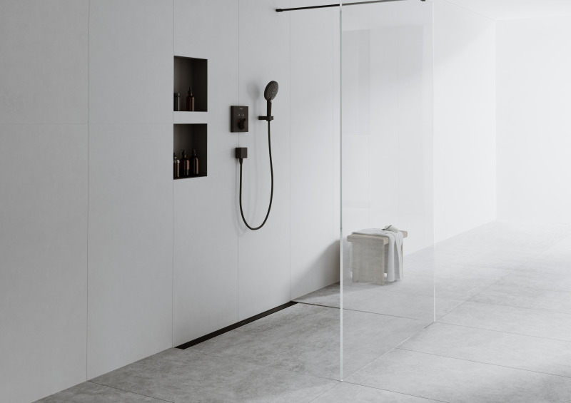 HansGrohe Raindrain Match Duş Kanalı 800 Yüksekliği Ayarlanabilir Çerçeveli - 56038670 - 3