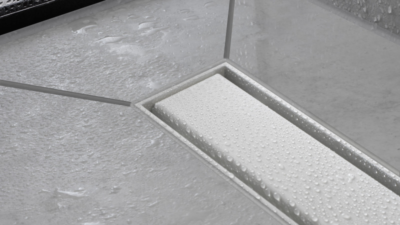 HansGrohe Raindrain Match Duş Kanalı 800 Yüksekliği Ayarlanabilir Çerçeveli - 56038700 - 3