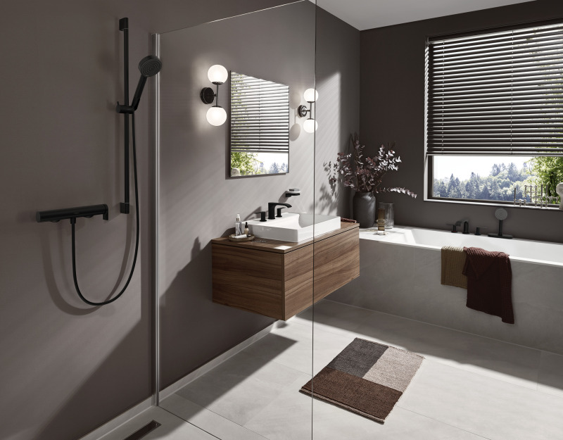 HansGrohe Raindrain Match Duş Kanalı 800 Yüksekliği Ayarlanabilir Çerçeveli - 56038800 - 2