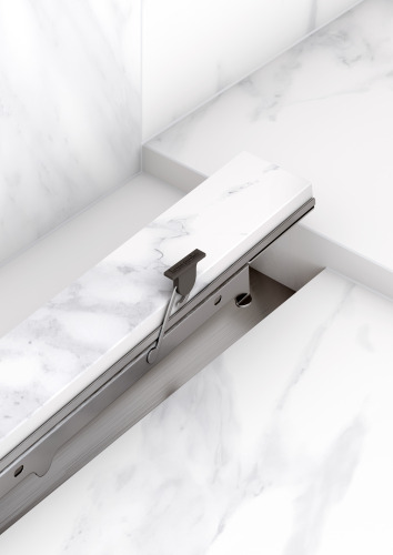 HansGrohe Raindrain Rock Duş Kanalı 1000 Kesilebilir Ve Seramik Kaplanabilir - 56033000 - 2