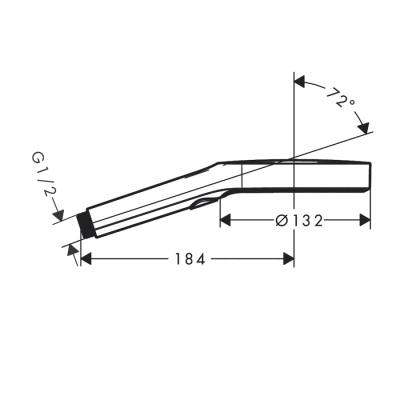 HansGrohe Rainfinity El Duşu 130 3 Jet - 26864000 - 2