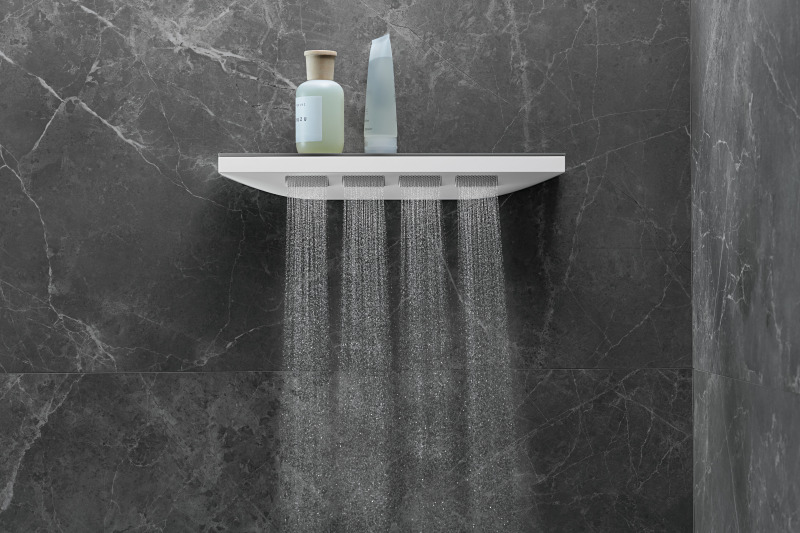 HansGrohe Rainfinity Omuz Duşu 500 1Jet, Duş Rafı İle - 26243000 - 3