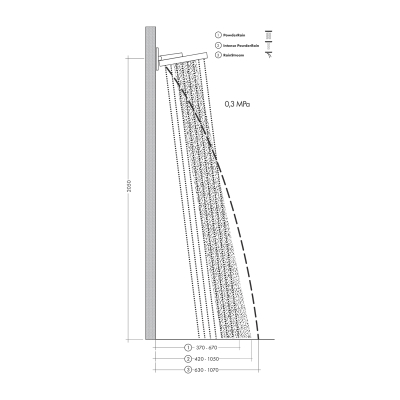 HansGrohe Rainfinity Tepe Duşu 360 3Jet, Duvar Bağlantısı İle - 26234670 - 2