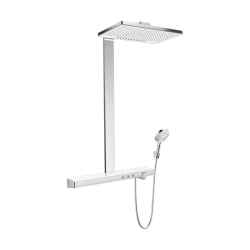 HansGrohe Rainmaker Select Duş Kolonu 460 2 Jet, Ecosmart, 9 Lt/Dk, Termostat İle - 27028400 - 1