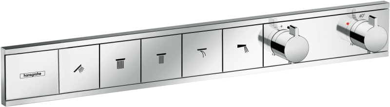 HansGrohe Rainselect Ankastre Termostat 5 Çıkış İçin - 15384000 - 1