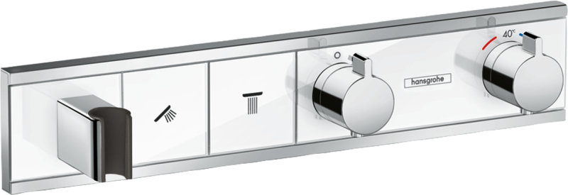 HansGrohe Rainselect Termostat Ankastre Montaj, 2 Çıkış İçin - 15355400 - 1