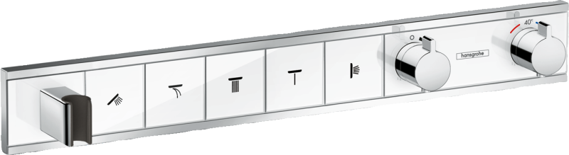 HansGrohe Rainselect Termostat Ankastre Montaj, 5 Çıkış İçin - 15358400 - 1