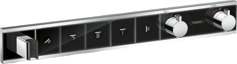 HansGrohe Rainselect Termostat Ankastre Montaj, 5 Çıkış İçin - 15358600 - 1