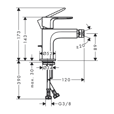 HansGrohe Rebris E - 72211670 - 2