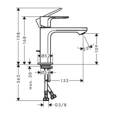 HansGrohe Rebris E - 72551670 - 2