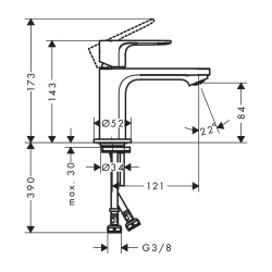 HansGrohe Rebris E - 72554670 - 2