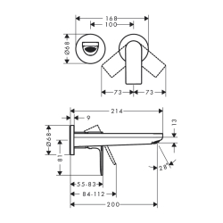 HansGrohe Rebris E - 72568000 - 2